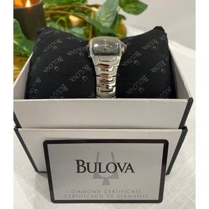 Bulova Single Diamond Watch